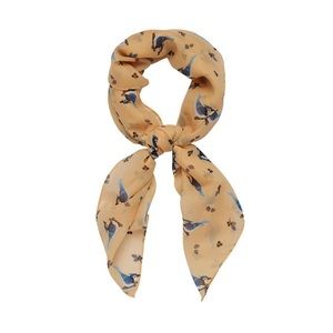 Blue Jay Way Erstwilder Pale Yellow Head Scarf Pinup Retro